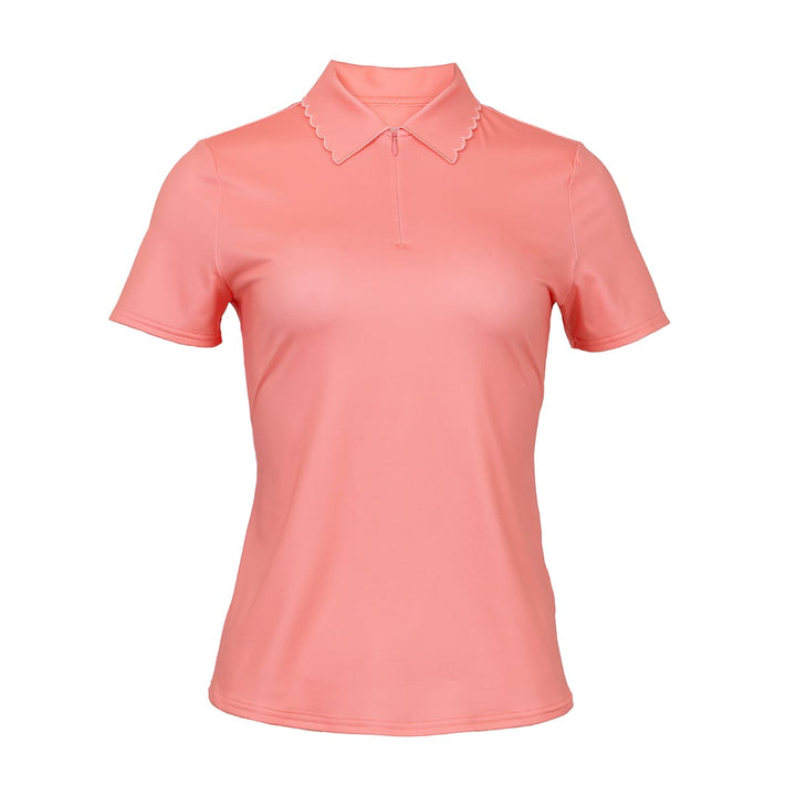 JoFit Mindy Short Sleeve Petal Pink Polo