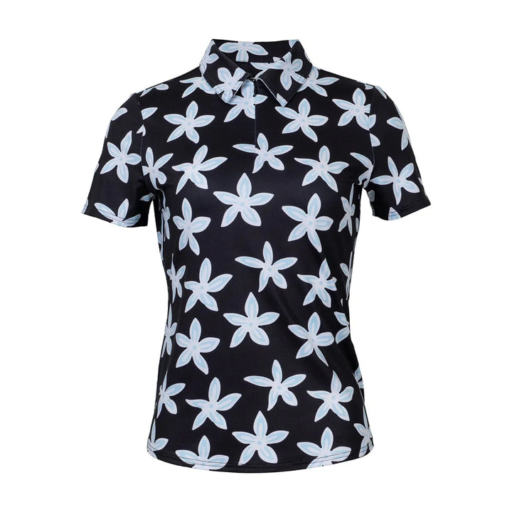 JoFit Mia Fleur Royale Short Sleeve Polo [S26]