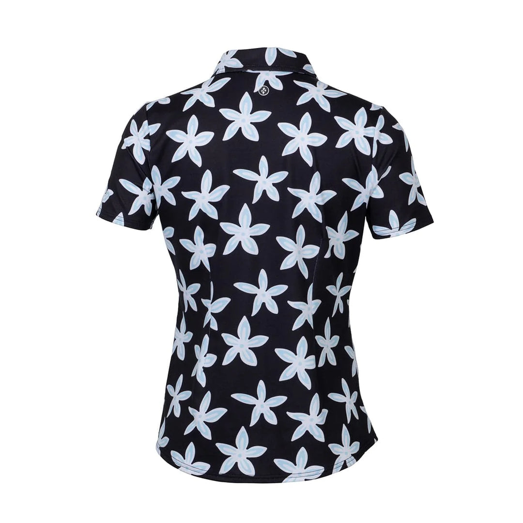 JoFit Mia Fleur Royale Short Sleeve Polo [S26]