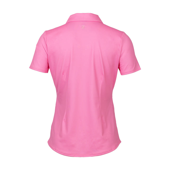 JoFit Mia Rosebud Pink Short Sleeve Polo [S26]