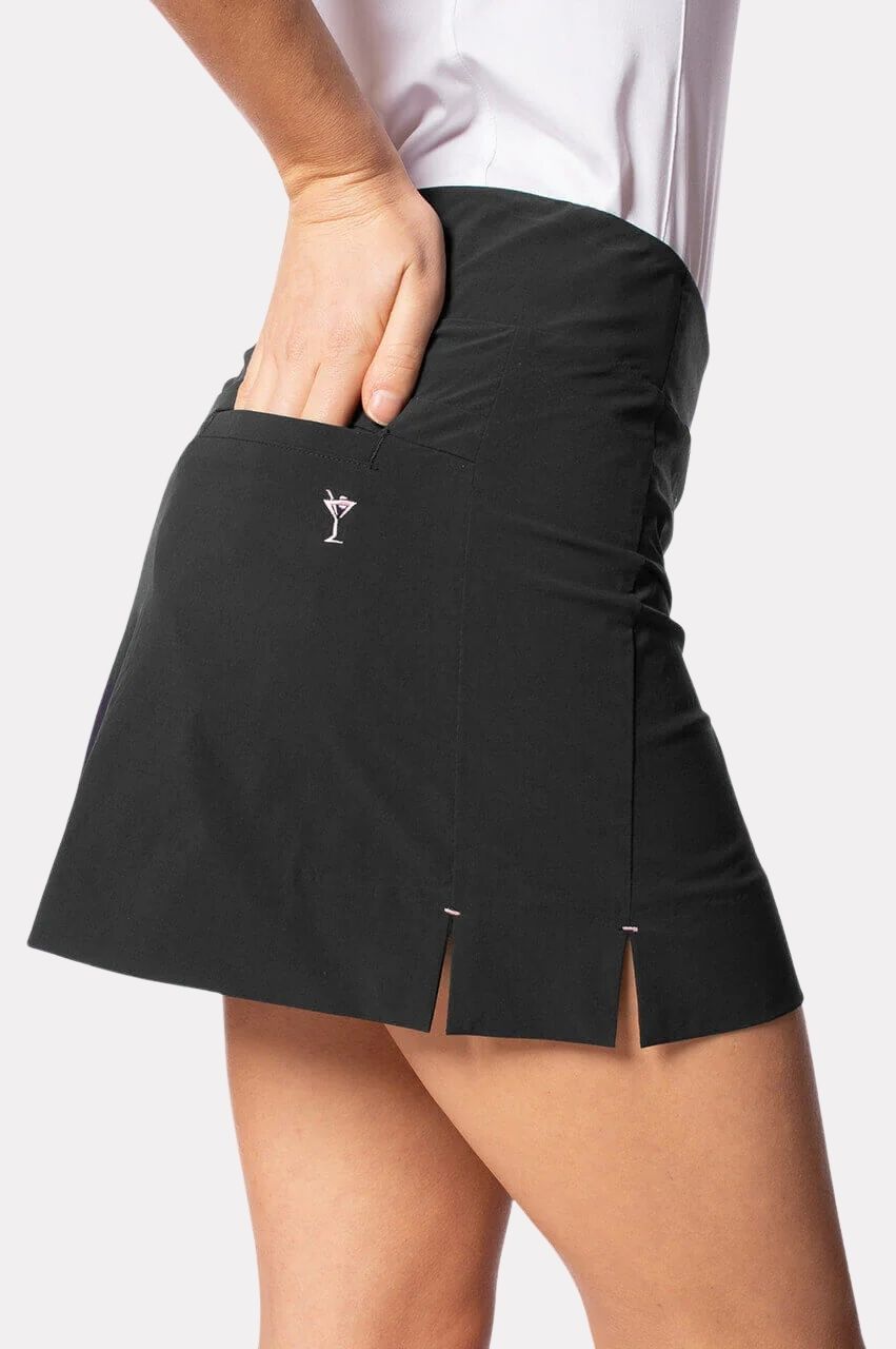 Golftini Black Be An Athlete Skort