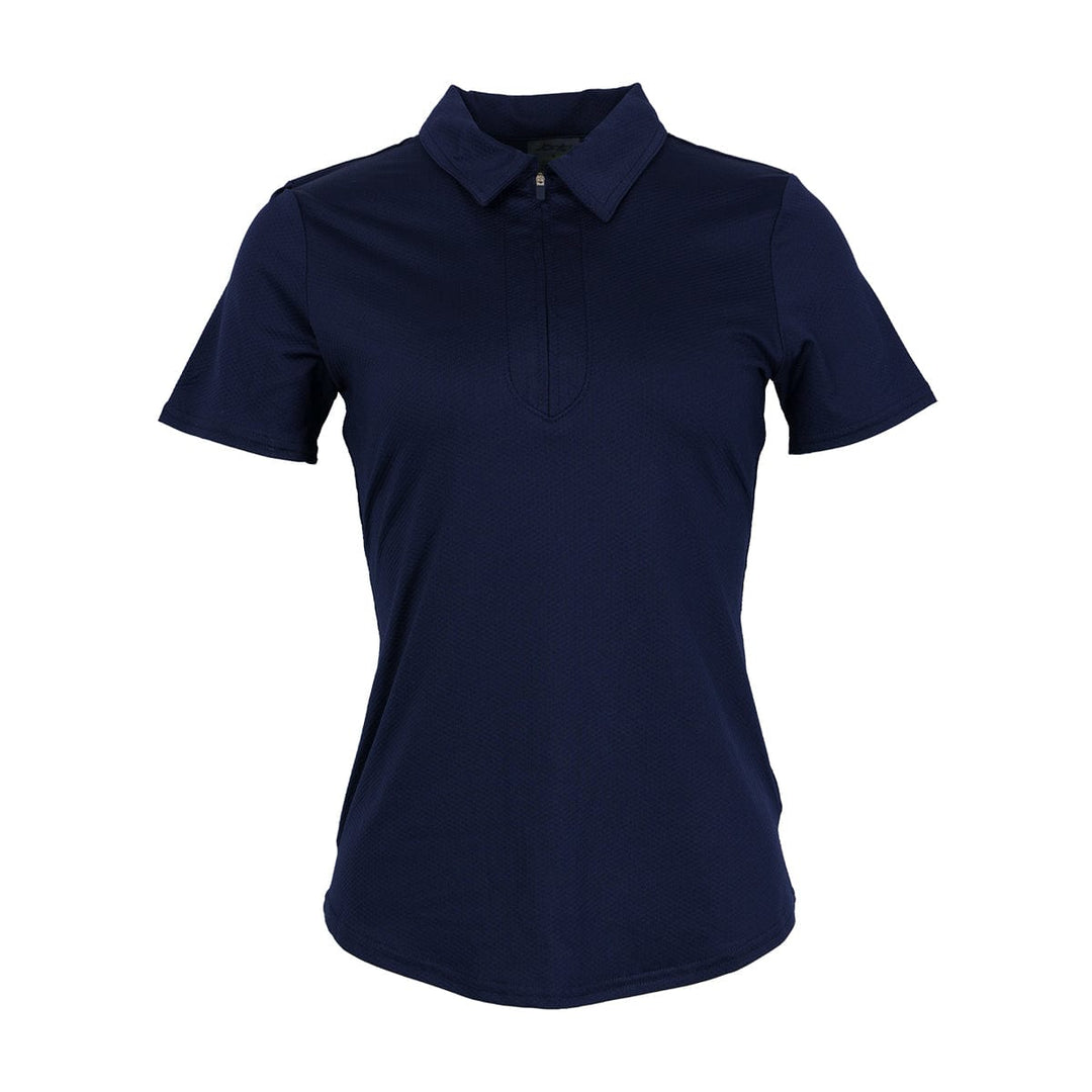 JoFit Performance Jacquard Midnight Short Sleeve Polo