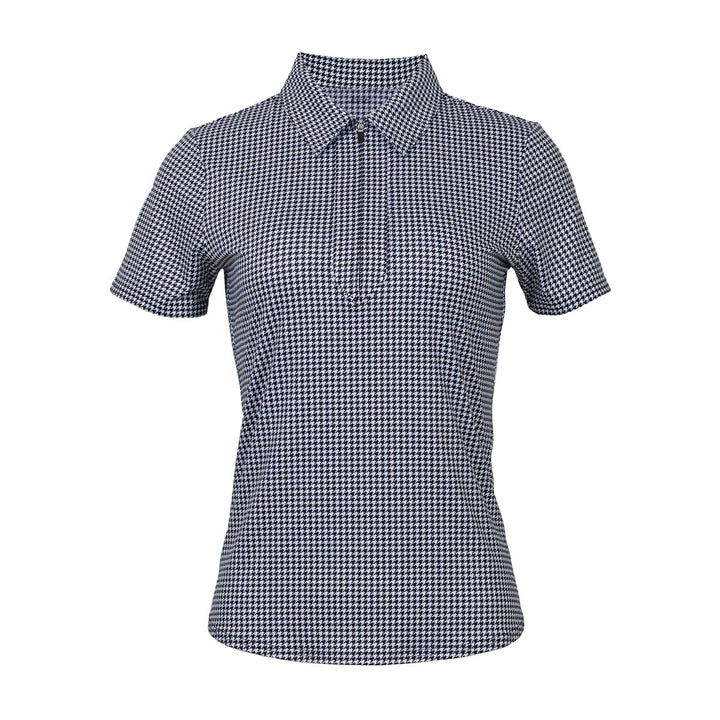 JoFit Performance Mini Houndstooth Short Sleeve Polo [S26]