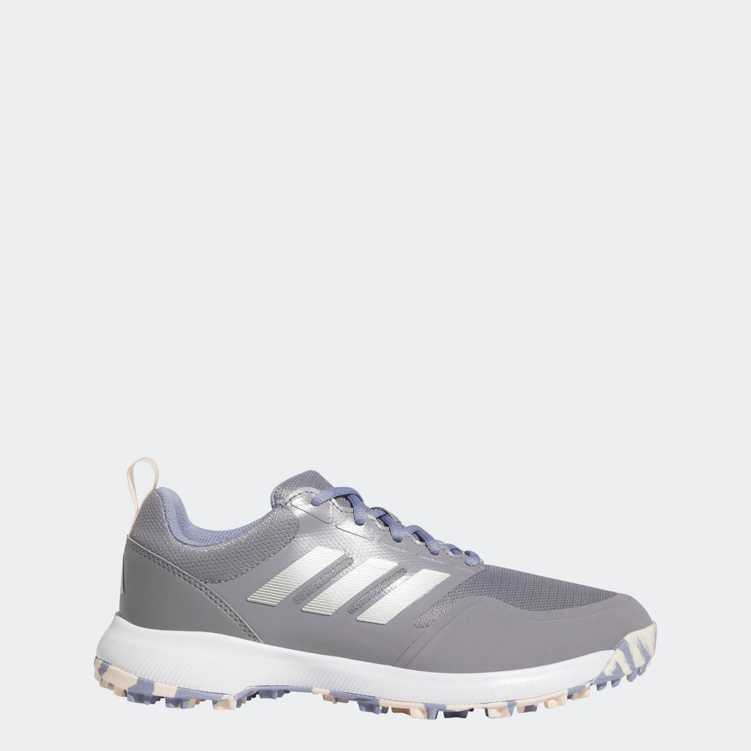 Adidas Tech Response 3 Silver/Violet Spikeless Golf Shoes