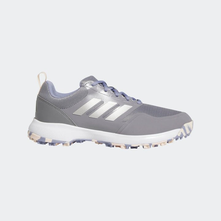 Adidas Tech Response 3 Silver/Violet Spikeless Golf Shoes