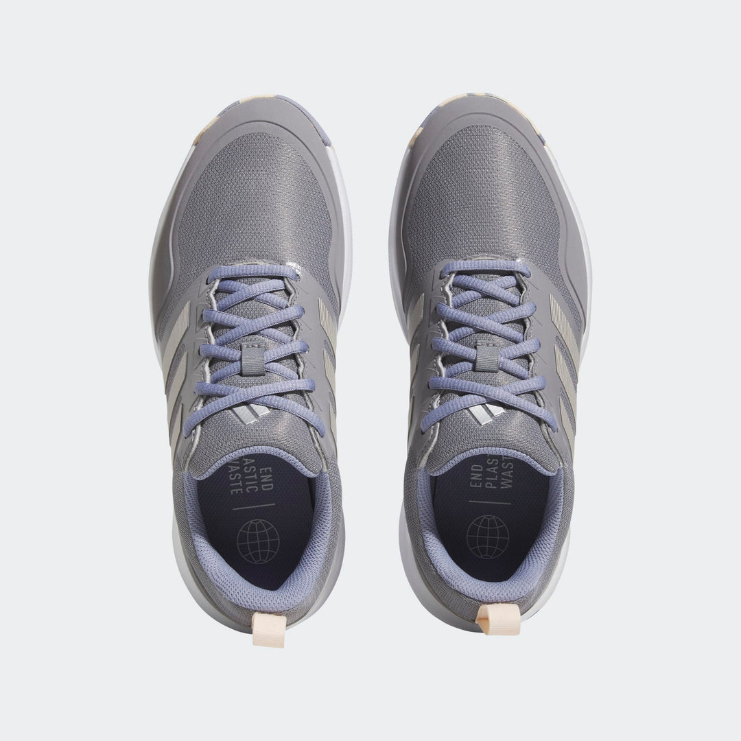Adidas Tech Response 3 Silver/Violet Spikeless Golf Shoes