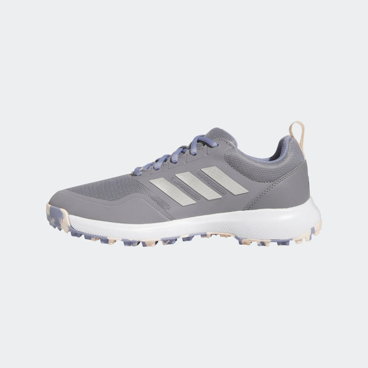 Adidas Tech Response 3 Silver/Violet Spikeless Golf Shoes