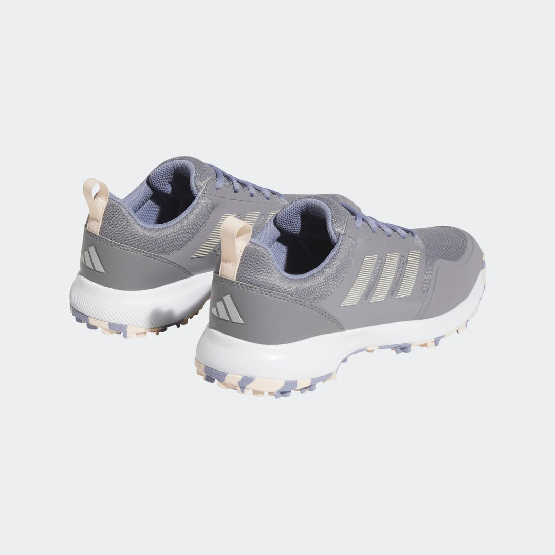 Adidas Tech Response 3 Silver/Violet Spikeless Golf Shoes