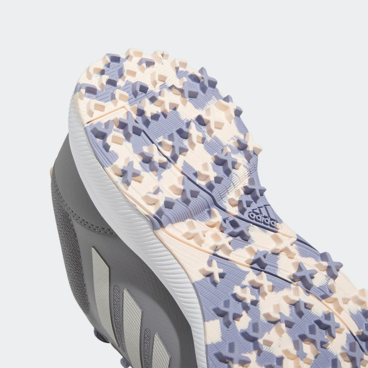 Adidas Tech Response 3 Silver/Violet Spikeless Golf Shoes