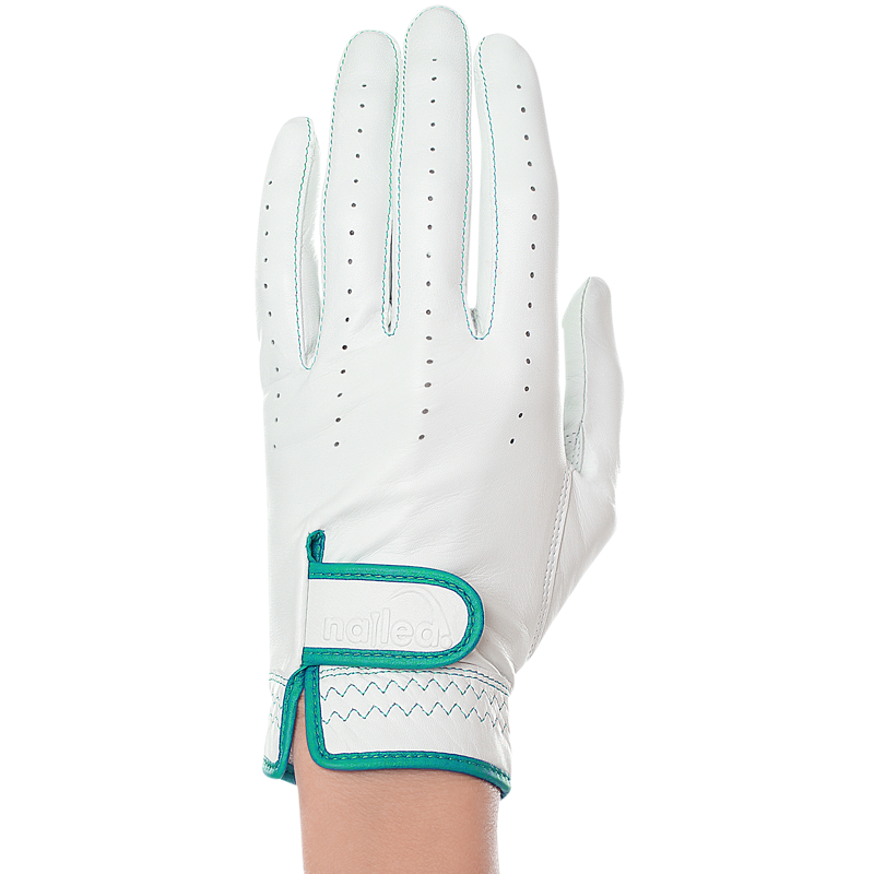 Premium Leather White Standard Golf Gloves