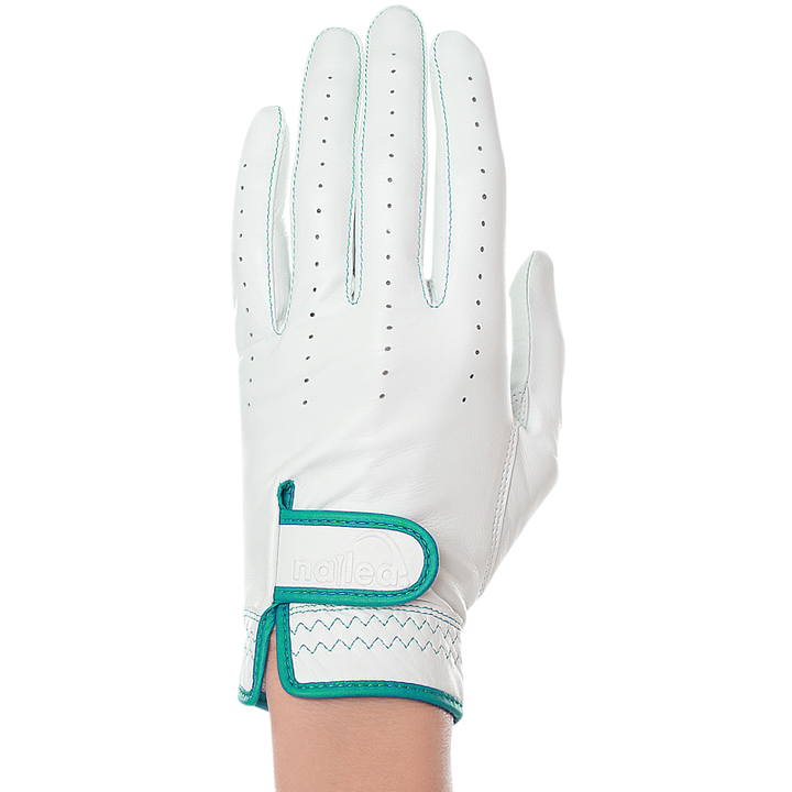 Premium Leather White Standard Golf Gloves