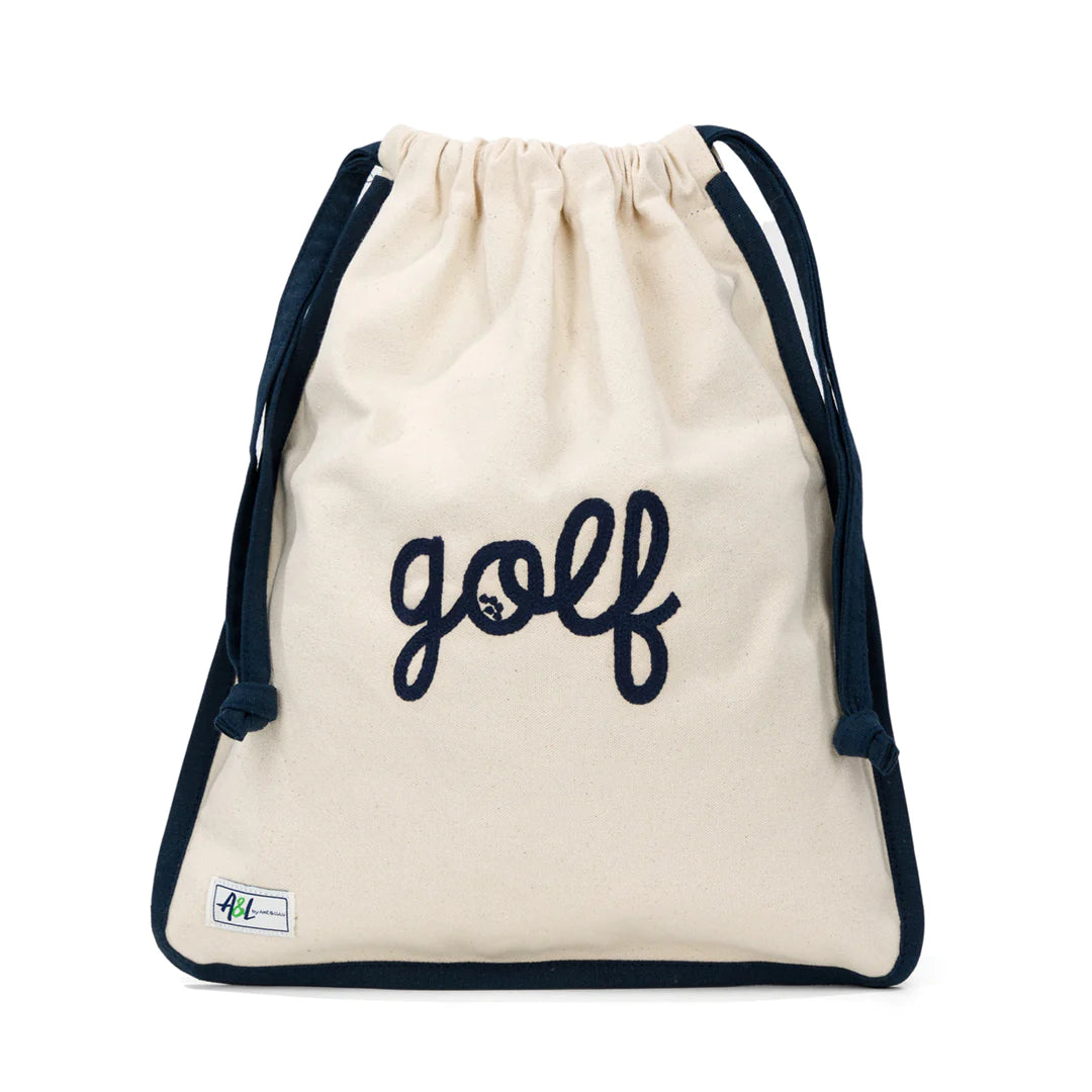 Ame &amp; Lulu Canvas Raleigh Drawstring Shoe Bag