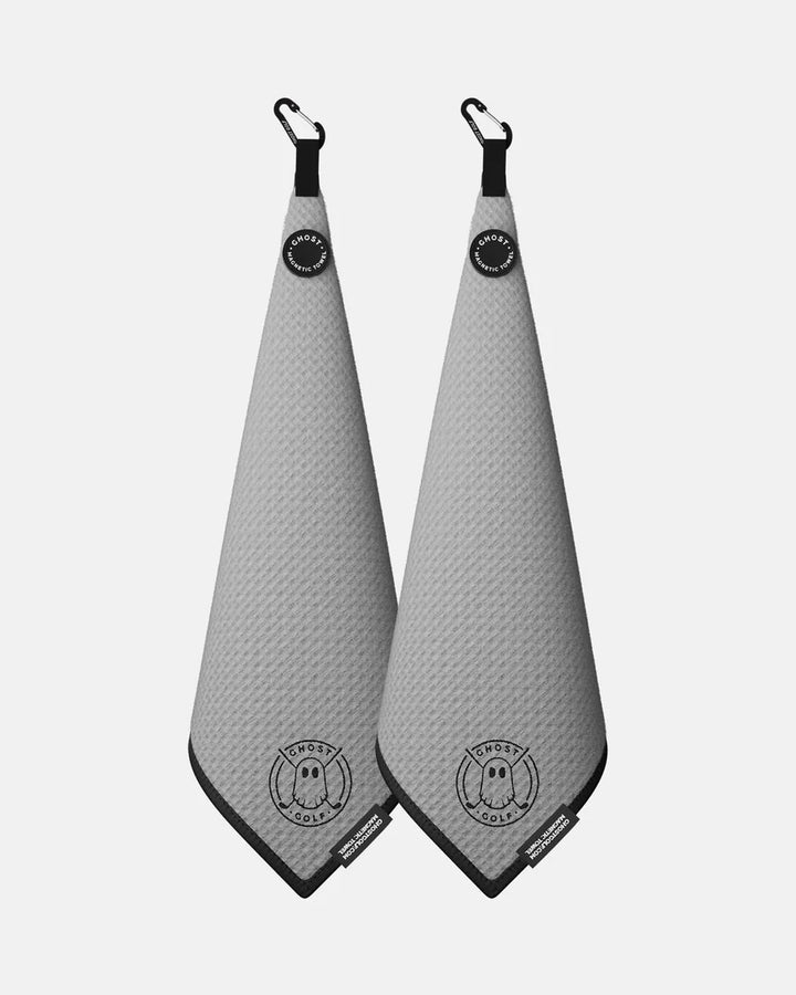 GHOST GOLF Magnetic Greenside Towel [Set of 2]