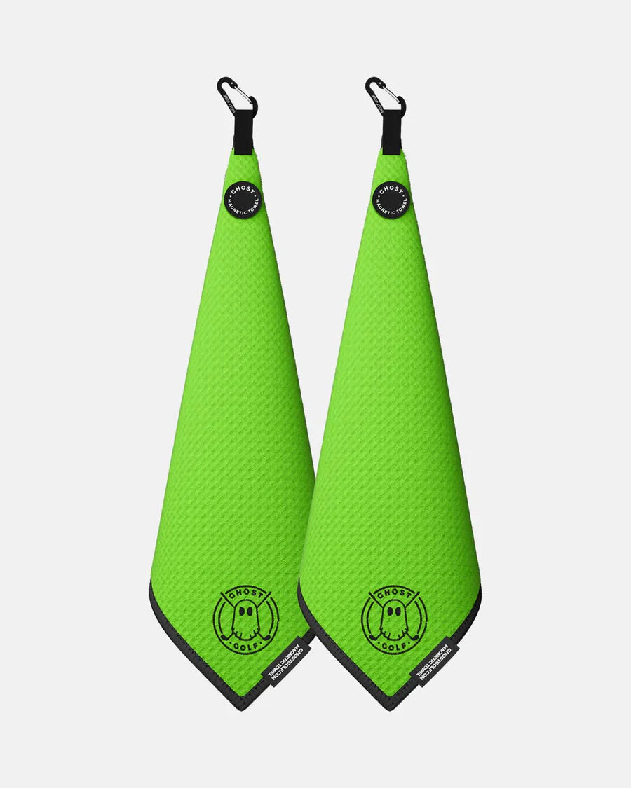 GHOST GOLF Magnetic Greenside Towel [Set of 2]