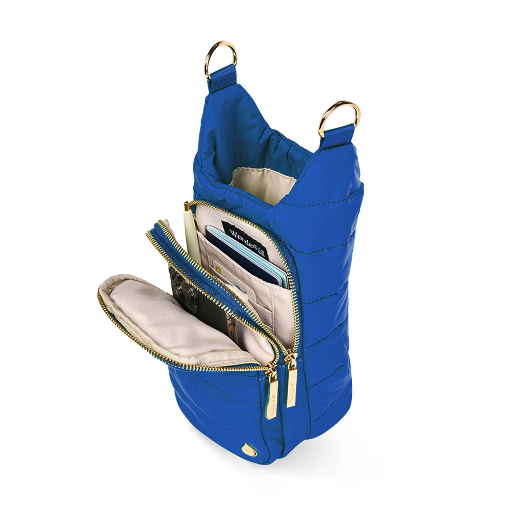 WanderFull Classic Matte Royal Blue HydroBag® with Striped Strap