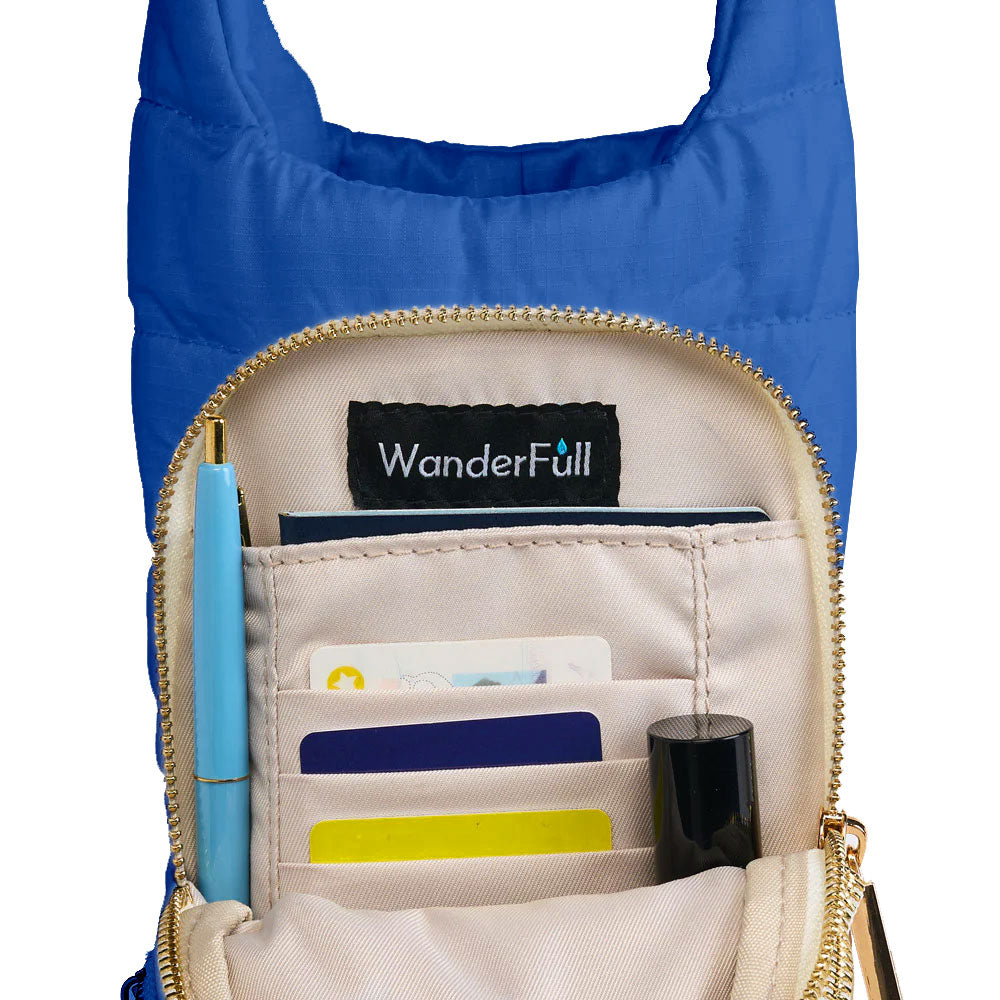 WanderFull Classic Matte Royal Blue HydroBag® with Solid Strap