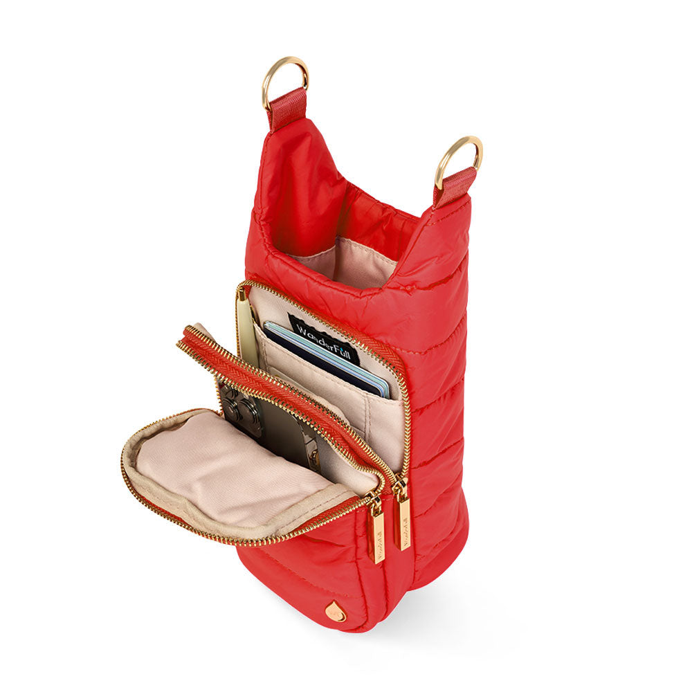 WanderFull Classic Matte Poppy Red HydroBag® Solid Strap