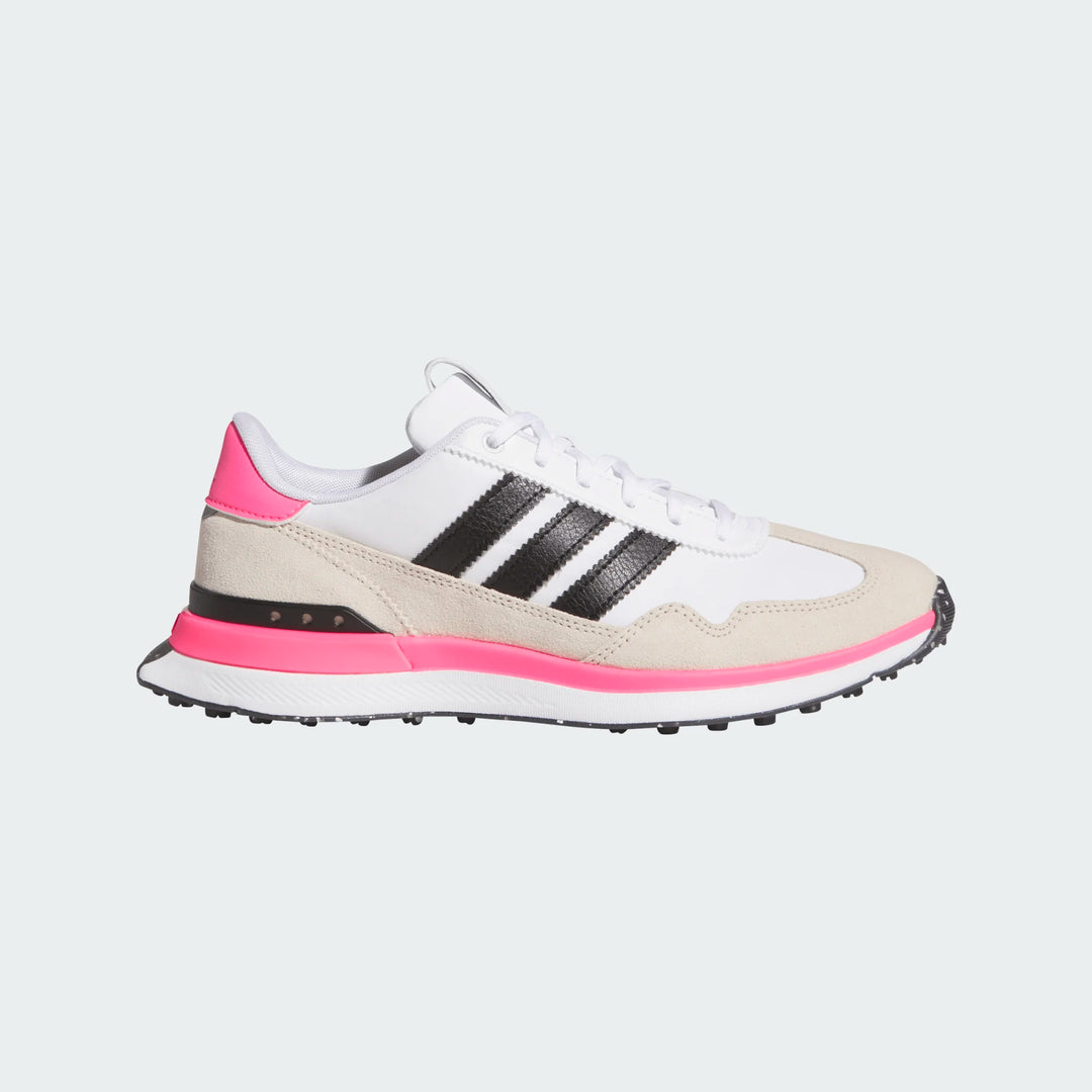 Adidas S2G 26 Textile Cloud/Lucid Pink Spikeless Golf Shoe 