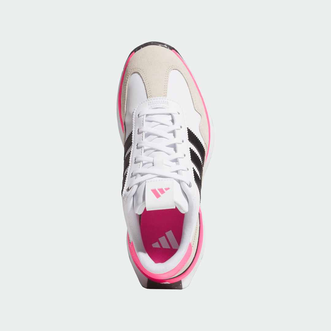 Adidas S2G 26 Textile Cloud/Lucid Pink Spikeless Golf Shoe 