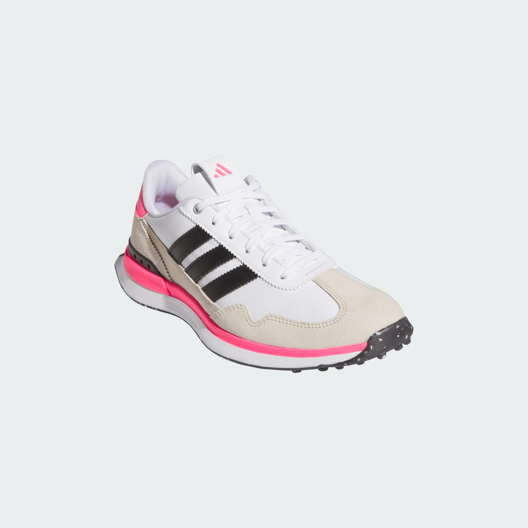 Adidas S2G 26 Textile Cloud/Lucid Pink Spikeless Golf Shoe 