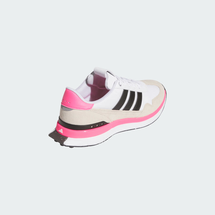 Adidas S2G 26 Textile Cloud/Lucid Pink Spikeless Golf Shoe 