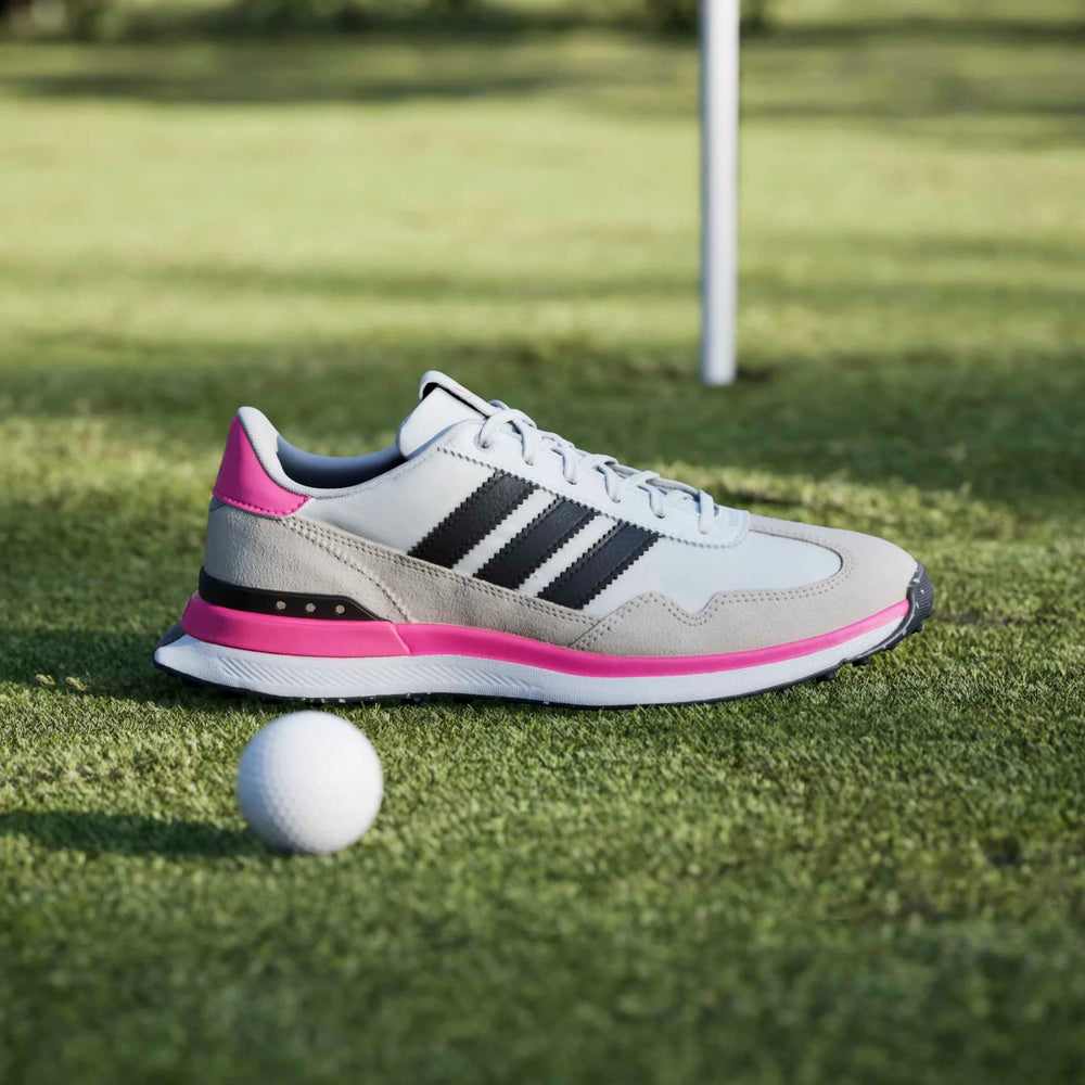 Adidas S2G 26 Textile Cloud/Lucid Pink Spikeless Golf Shoe 