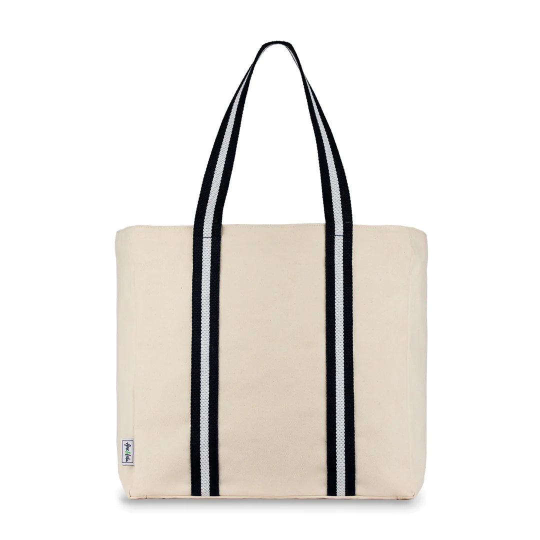 Ame &amp; Lulu Hamptons Jumbo Beach Canvas Totes