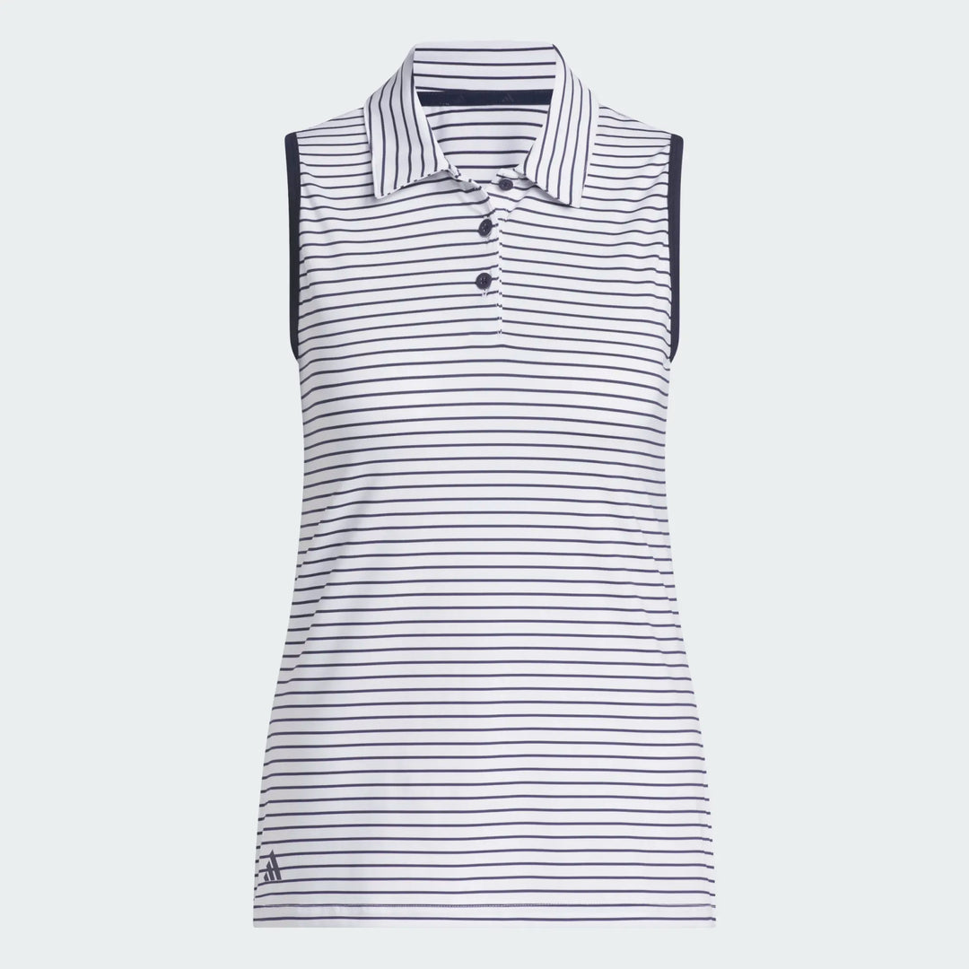 Adidas Performance Stripe Sleeveless Polo [AW26]