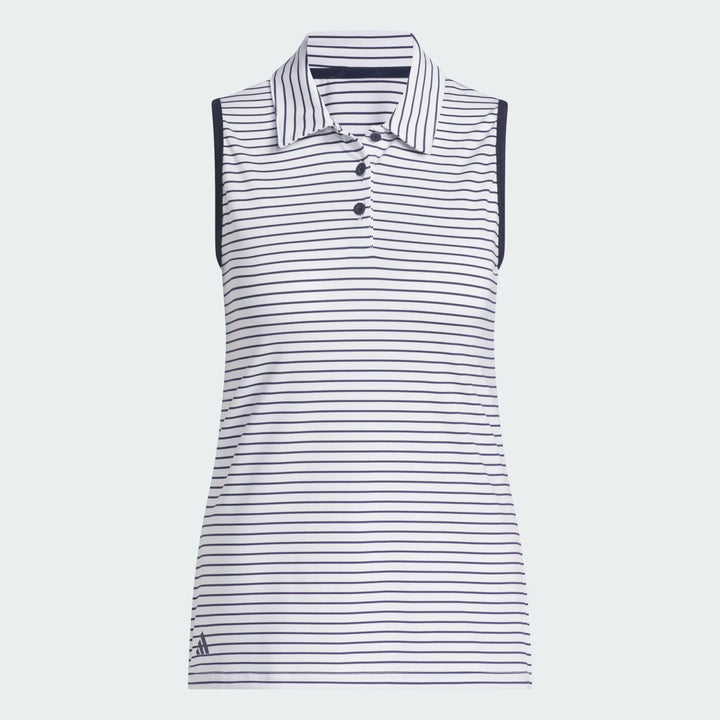 Adidas Performance Stripe Sleeveless Polo [AW26]