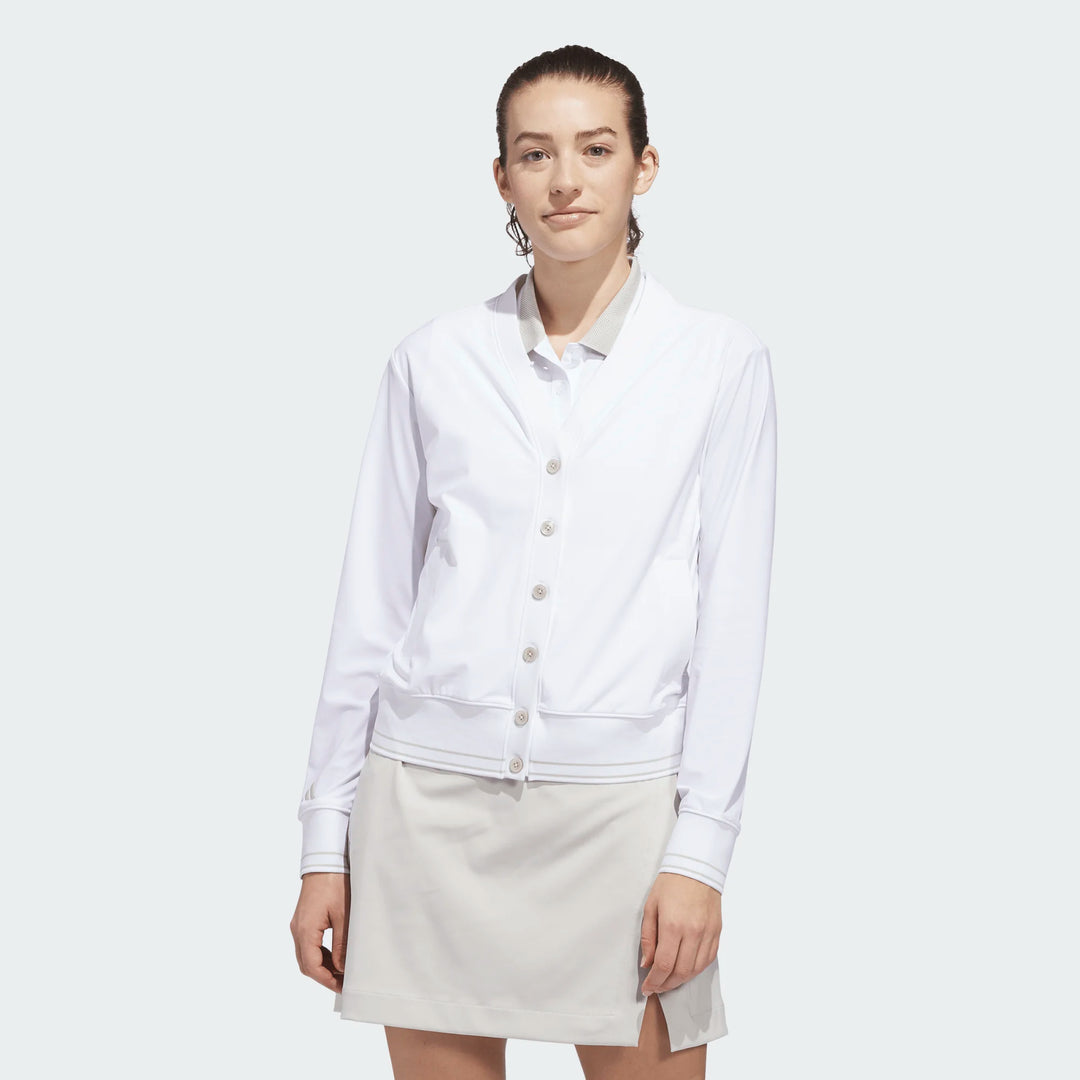 Adidas Ultimate Tour White Cardigan