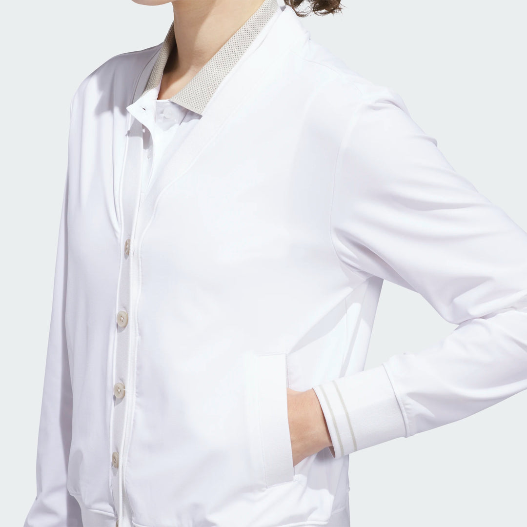 Adidas Ultimate Tour White Cardigan