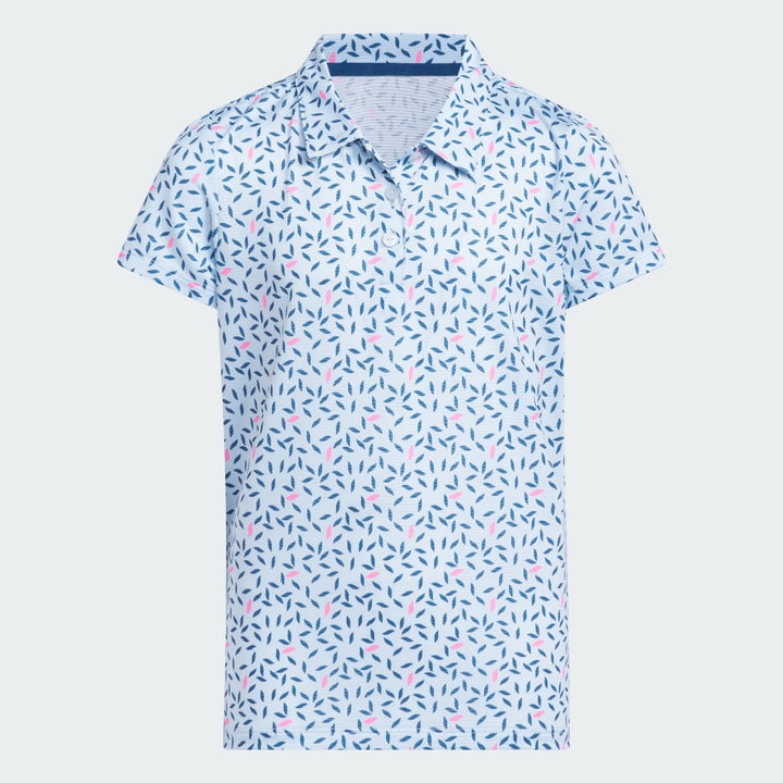 Adidas Girls Short Sleeve Printed Polo - product image