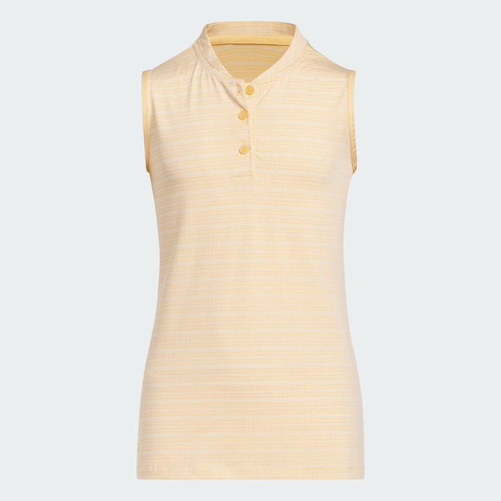Adidas Girls Sleeveless Golf Polo