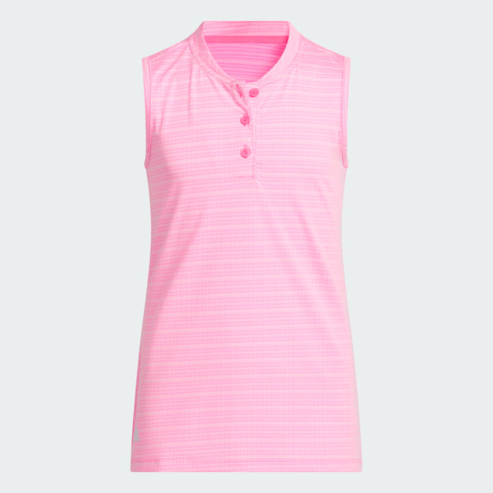 Adidas Girls Sleeveless Golf Polo - Seicta