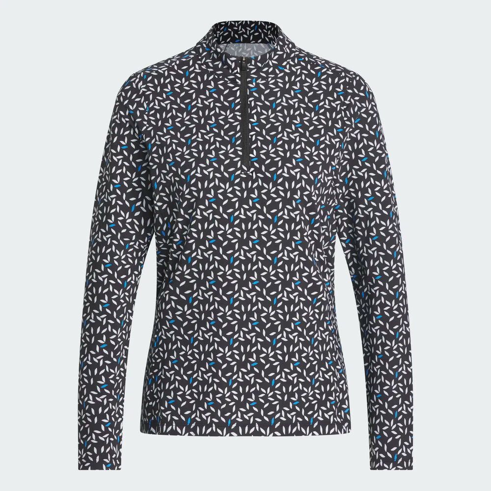 Adidas Ultimate365 Black/Lucid Long Sleeve Mock [SS26]