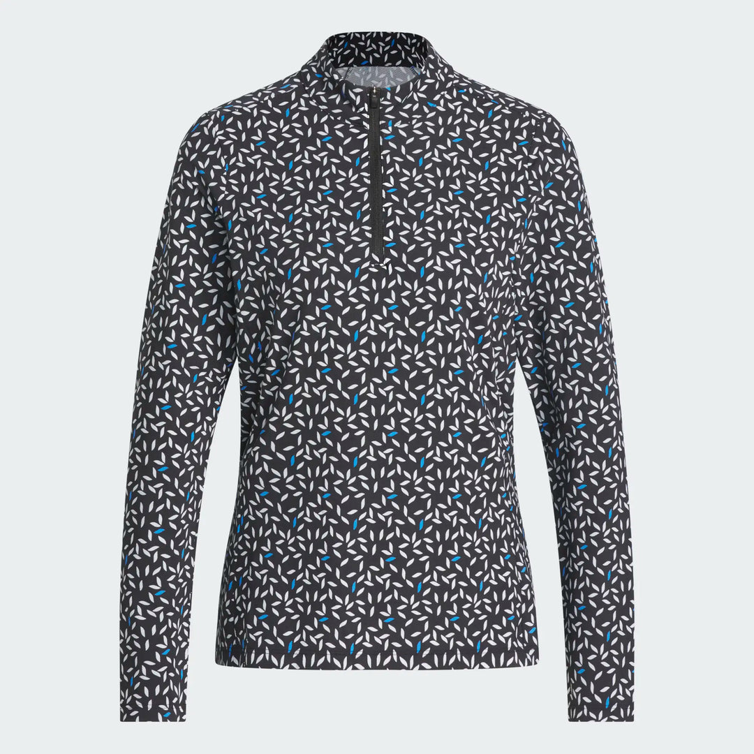 Adidas Ultimate365 Black/Lucid Long Sleeve Mock [SS26]