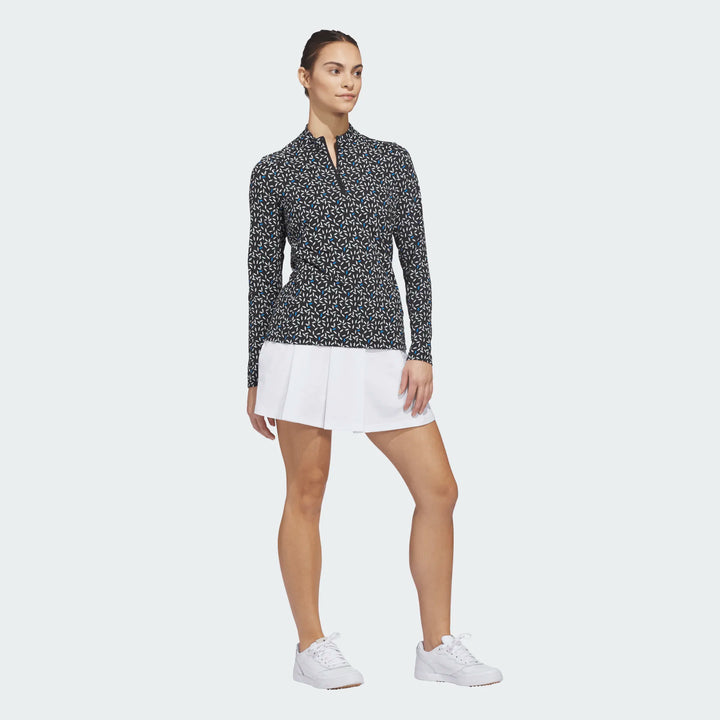 Adidas Ultimate365 Black/Lucid Long Sleeve Mock [SS26]