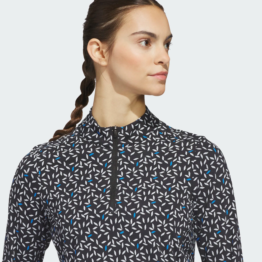 Adidas Ultimate365 Black/Lucid Long Sleeve Mock [SS26]