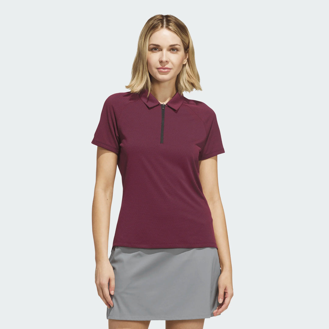 Adidas Ultimate365 Melange Short Sleeve Polo [AW26]