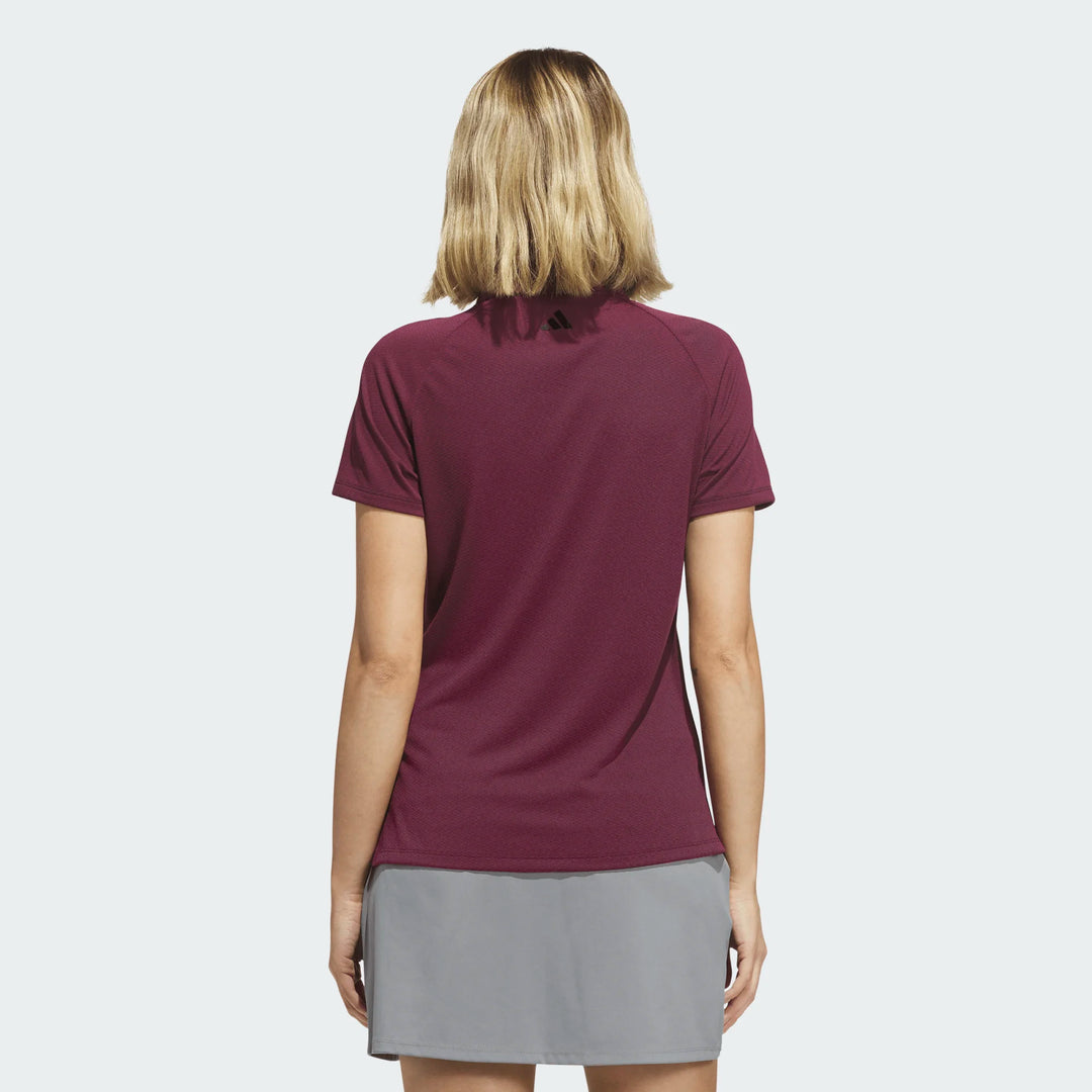 Adidas Ultimate365 Melange Short Sleeve Polo [AW26]