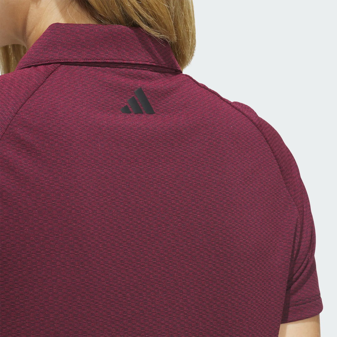 Adidas Ultimate365 Melange Short Sleeve Polo [AW26]