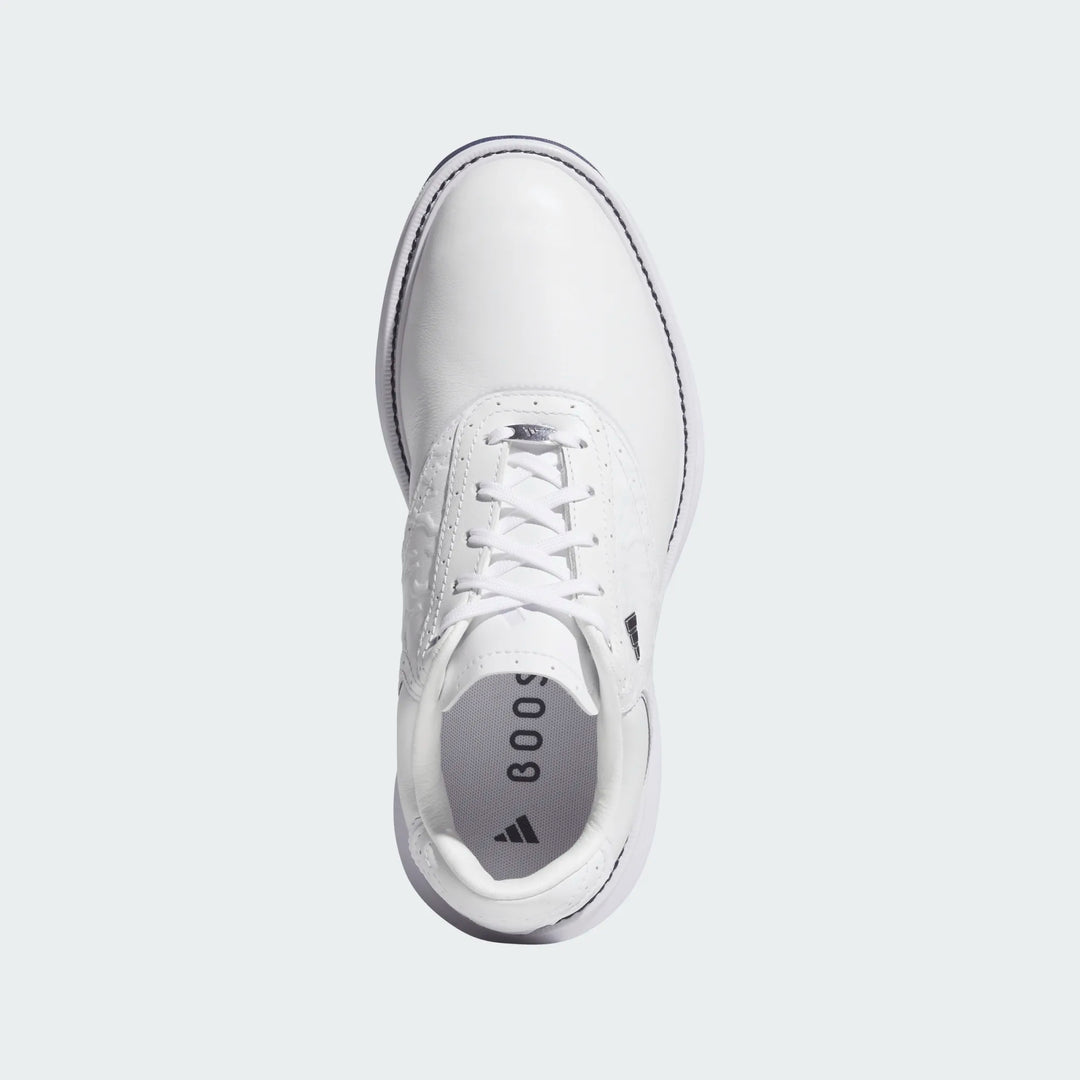 Adidas MC70 White/Frozen Purple Spikeless Golf Shoe