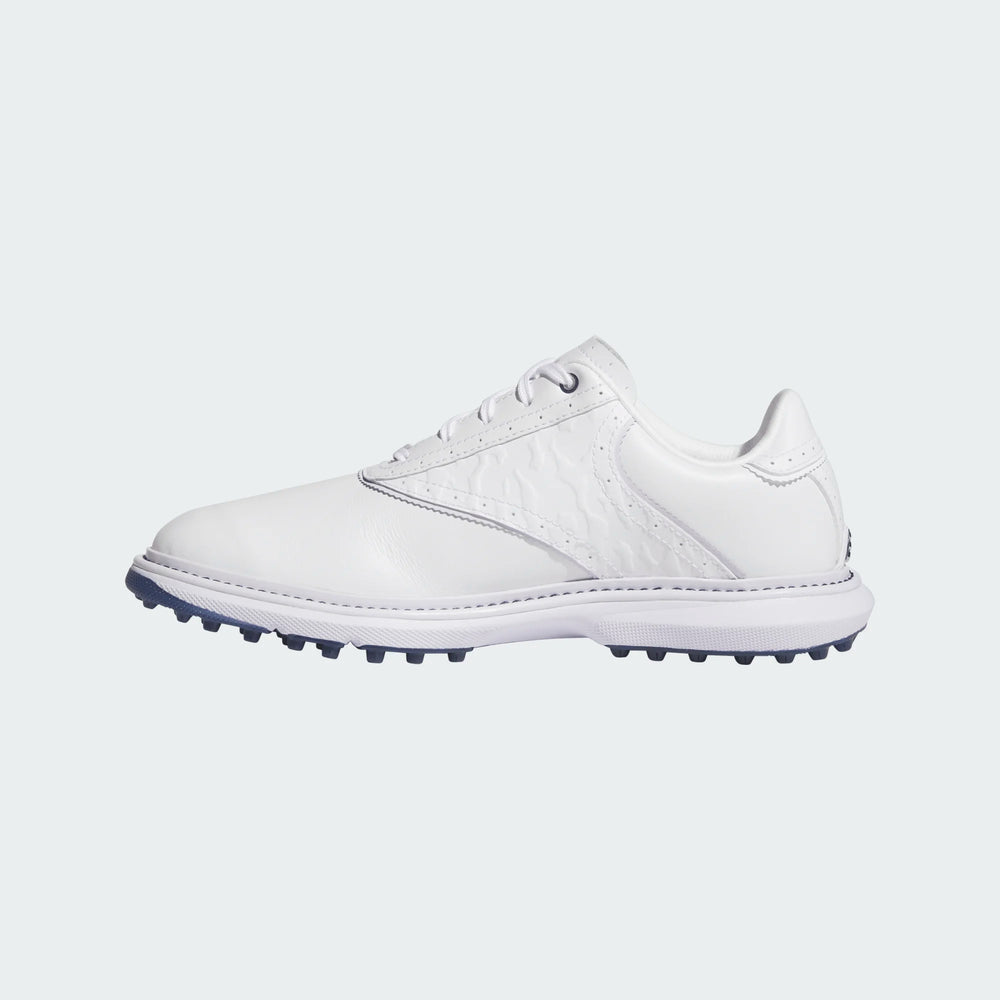 Adidas MC70 White/Frozen Purple Spikeless Golf Shoe