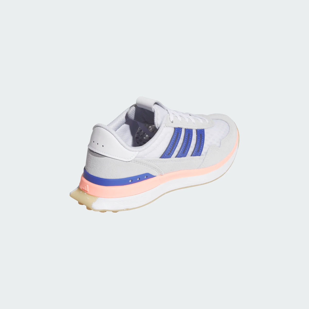 Adidas S2G Vent Mesh White/Indigo/Frozen Turbo Spikeless Golf Shoes