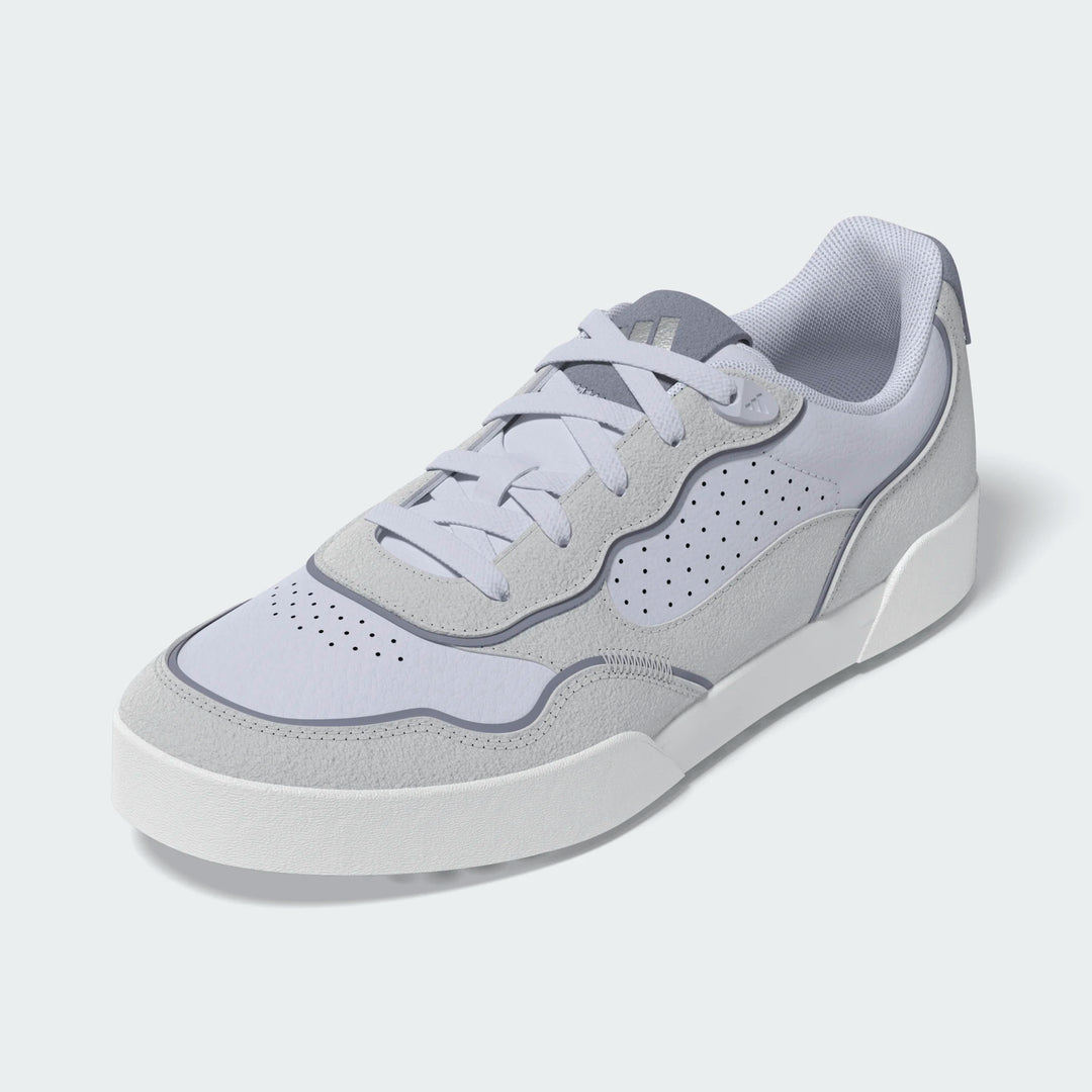 Adidas Retrocross Silver/Frozen Purple Spikeless Golf Shoe