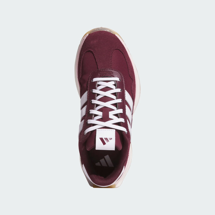 Adidas S2G 26 Textile Maroon/Pink Spikeless Golf Shoe 