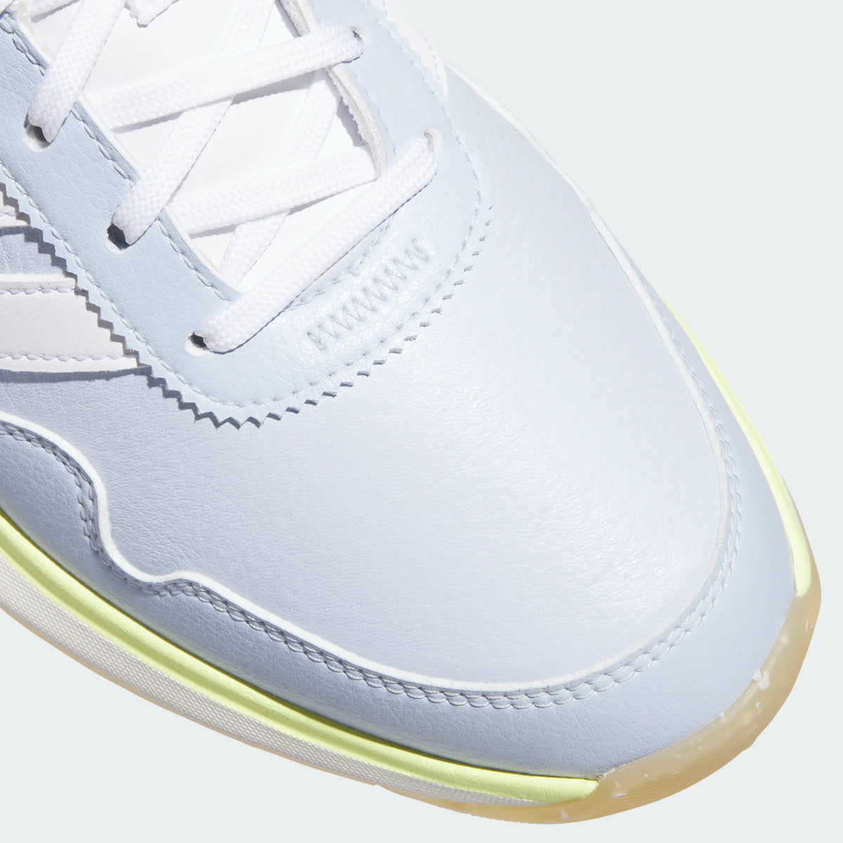 Adidas S2G 26 Leather Crystal Sky/Frozen Lemon Spikeless Golf Shoe