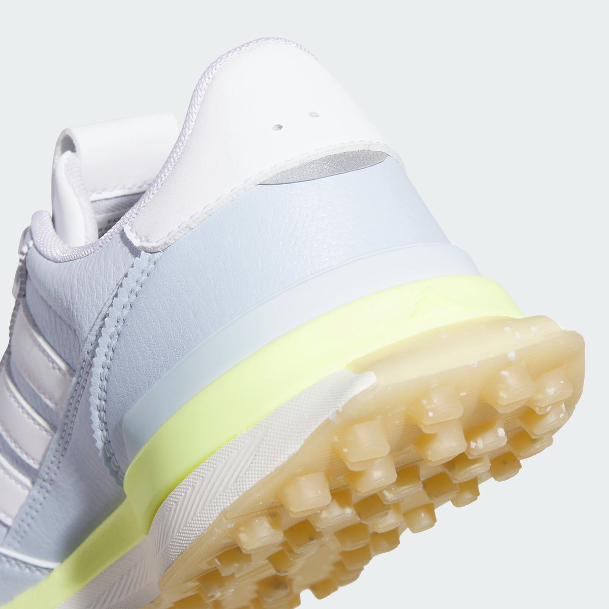 Adidas S2G 26 Leather Crystal Sky/Frozen Lemon Spikeless Golf Shoe