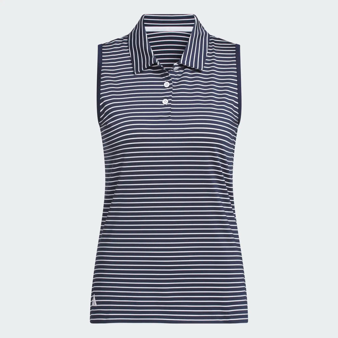 Adidas Performance Stripe Sleeveless Polo [AW26]