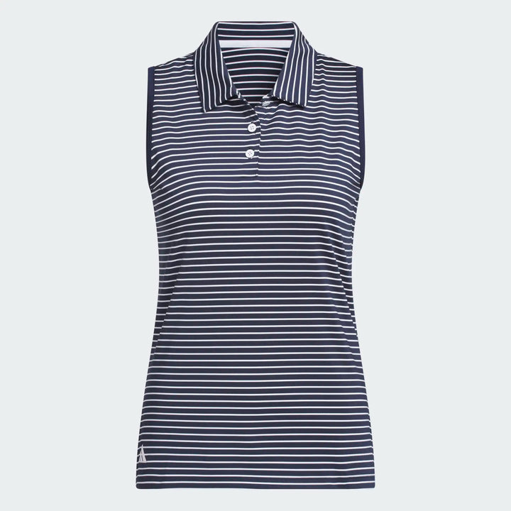 Adidas Performance Stripe Sleeveless Polo [AW26]